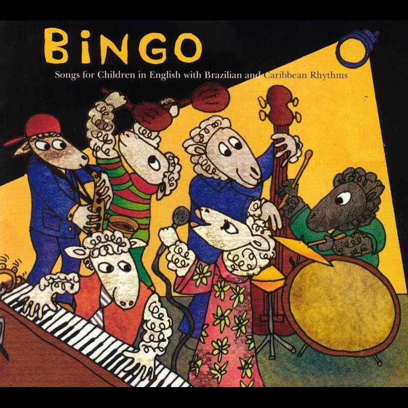 Album cover: Bingo: Songs for Children in English with Brazilian and Caribbean Rhythms