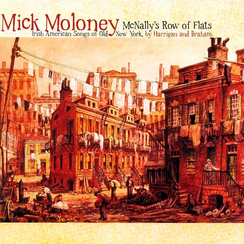 Album cover: Mick Moloney – McNally’s Row of Flats