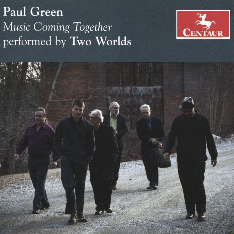 Album cover: Paul Green – Music Coming Together, performed by Two Worlds